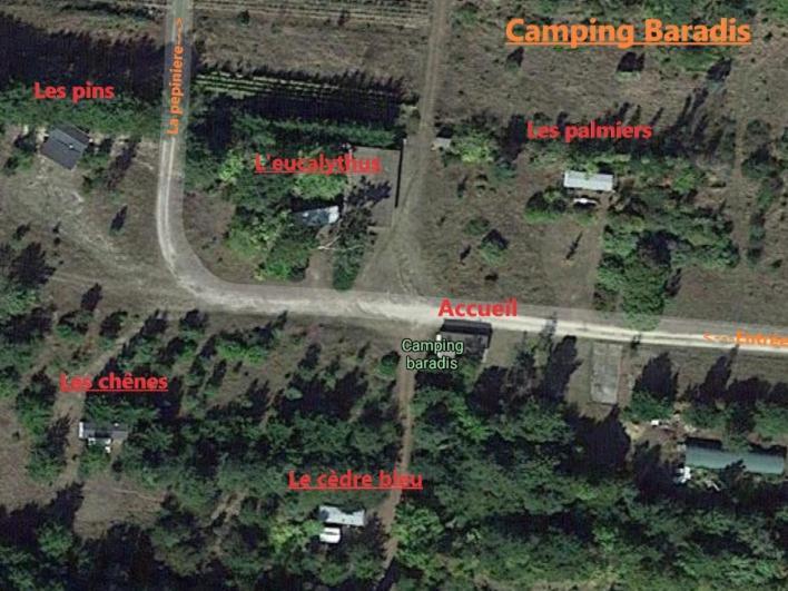 Camping Baradis Commensacq Eksteriør billede